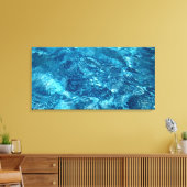 Water 32×16 Canvasprint Canvas Afdruk (Insitu (Woonkamer))