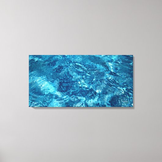 Water 32×16 Canvasprint Canvas Afdruk (Voorkant)
