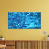Water 32×16 Canvasprint Canvas Afdruk (Insitu (Woonkamer))