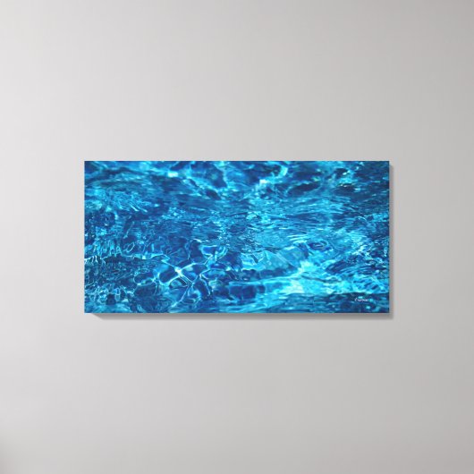 Water 32×16 Canvasprint Canvas Afdruk (Voorkant)