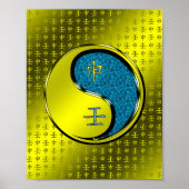 Water Aap Poster (Voorkant)