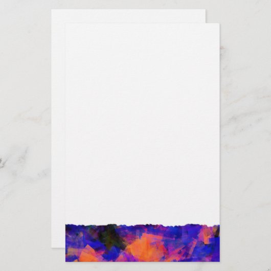 WATER ABSTRACT 1 BRIEFPAPIER (Voorkant / Achterkant)