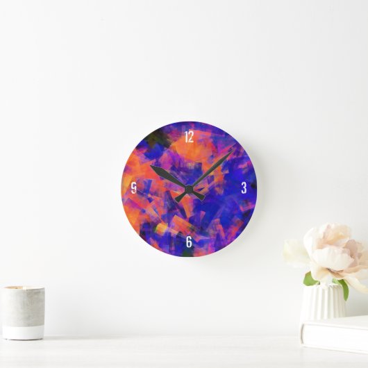 WATER ABSTRACT 1 RONDE KLOK (Huis)