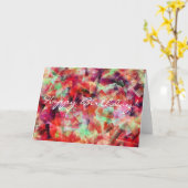 WATER ABSTRACT 2 KAART (Gele Bloem)