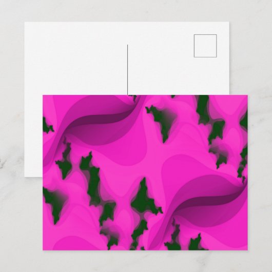 WATER ABSTRACT BRIEFKAART (Voorkant / Achterkant)