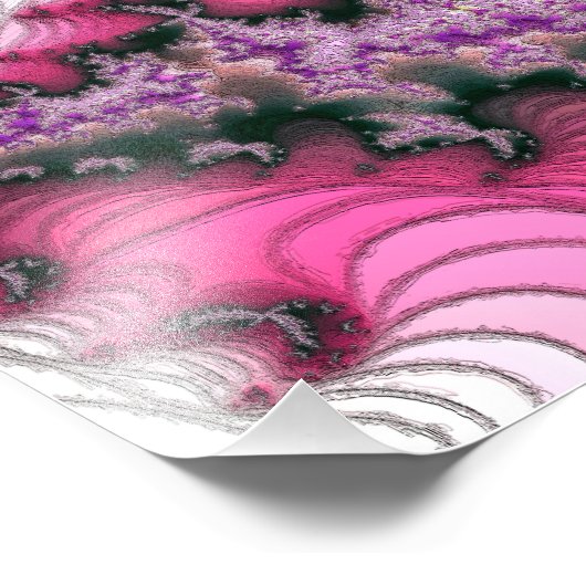 WATER ABSTRACT FOTO AFDRUK (Hoek)