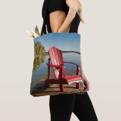 Water | Adirondack Chair at the Lake Tote Bag (Dichtbij)