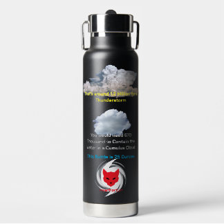 Water amount Water Bottle (ONLY WORKS IF 25OZ!) Waterfles