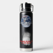 Water amount Water Bottle (ONLY WORKS IF 25OZ!) Waterfles (Achterkant)