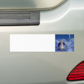 Water Angel Bumpersticker (Op auto)