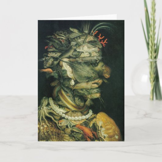 Water - Arcimboldo - 1566 Kaart (Voorkant)