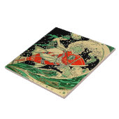 “Water” Art Deco door Jose Carlos Tegeltje (Zijkant)