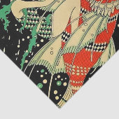 "Water" Art Deco van Jose Carlos Tissuepapier (Detail)