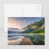 Water | Azure Alpine Lake, Austria Briefkaart (Voorkant / Achterkant)