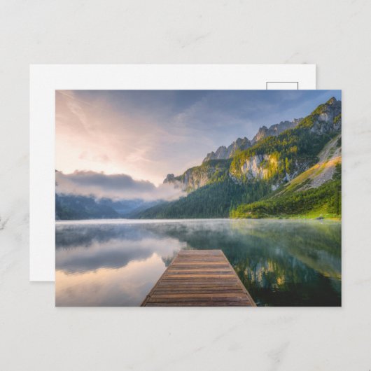 Water | Azure Alpine Lake, Austria Briefkaart (Voorkant / Achterkant)