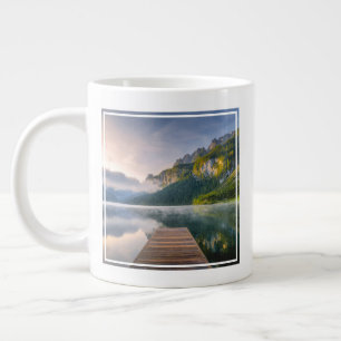Water Azure Alpine Lake, Austria Grote Koffiekop