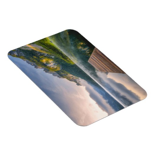 Water | Azure Alpine Lake, Austria Magneet (Rechterzijde)