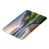 Water | Azure Alpine Lake, Austria Magneet (Linkerzijde)