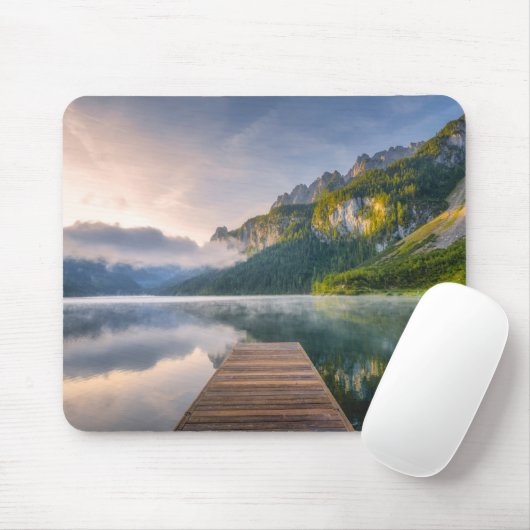 Water | Azure Alpine Lake, Austria Muismat (Met muis)