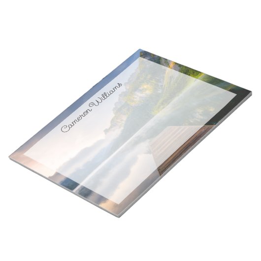 Water | Azure Alpine Lake, Austria Notitieblok (Schuin)