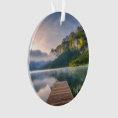 Water | Azure Alpine Lake, Austria Ornament (voorkant)