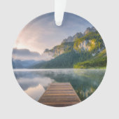 Water | Azure Alpine Lake, Austria Ornament (voorkant)