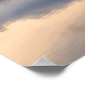 Water | Azure Alpine Lake, Austria Poster (Hoek)