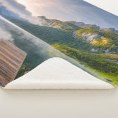 Water | Azure Alpine Lake, Austria Sherpa Deken (3/4)