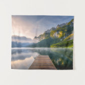 Water | Azure Alpine Lake, Austria Wandkleed (Voorkant (horizontaal))