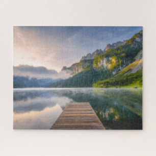 Water Azure Alpine Lake, Oostenrijk Legpuzzel