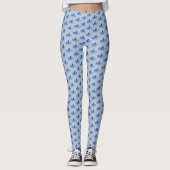 Water Baby - Blauwe Octopus Leggings (Voorkant)