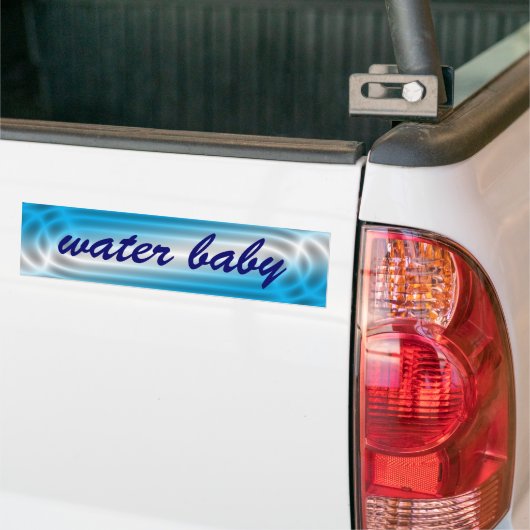 Water Baby Bumpersticker (Op Truck)