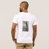 Water Baby  duikmeisje Shirt (Achterkant volledig)