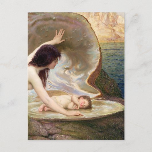 Water Baby - Herbert James Draper Briefkaart (Voorkant)
