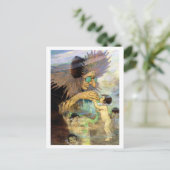 Water, Baby, Jessie Willcox Smith Briefkaart (Staand voorkant)