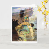 Water, Baby, Jessie Willcox Smith Kaart (Gele Bloem)