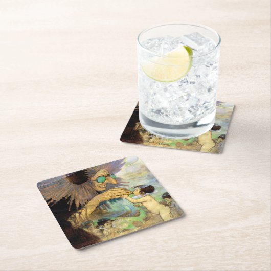 Water, Baby, Jessie Willcox Smith Kartonnen Onderzetters (Insitu)