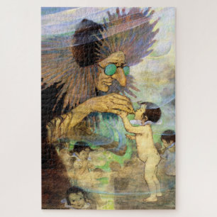 Water, Baby, Jessie Willcox Smith Legpuzzel