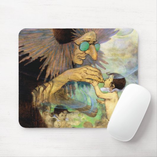 Water, Baby, Jessie Willcox Smith Muismat (Met muis)