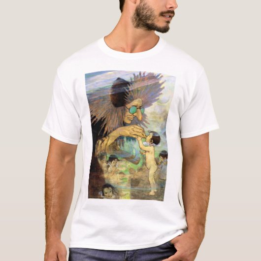 Water, Baby, Jessie Willcox Smith T-shirt (Voorkant)