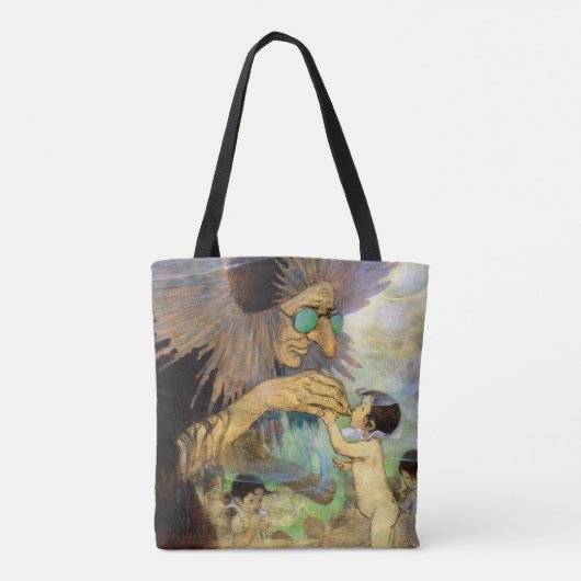Water, Baby, Jessie Willcox Smith Tote Bag (Achterkant)
