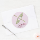 Water Baby Kayak Sticker (Envelop)