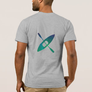Water Baby Kayak T-shirt BW