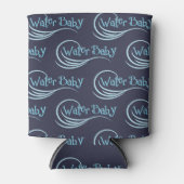 Water Baby Koelbox blauw Blikjeskoeler (Voorkant)