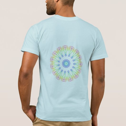 Water Baby Mandala Shirt (Achterkant)