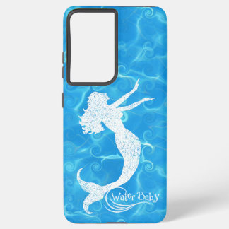 Water Baby Mermaid Wave Case Samsung Galaxy Hoesje