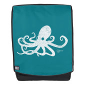 Water Baby -  Octopus rugzak Rugtassen (Voorkant)