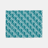 Water Baby Scuba Fleece Deken (Voorkant (Horizontaal))