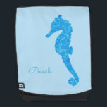 Water-Baby - Waterzeepaardrugzak Rugtassen<br><div class="desc">Een zeepaardje gemaakt van water,  op een rugzak die je kunt personaliseren.</div>