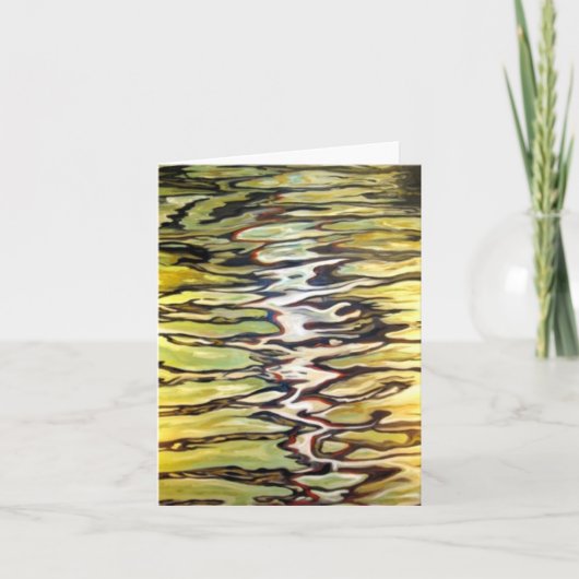 "Water Ballet" - Notecard Kaart (Voorkant)
